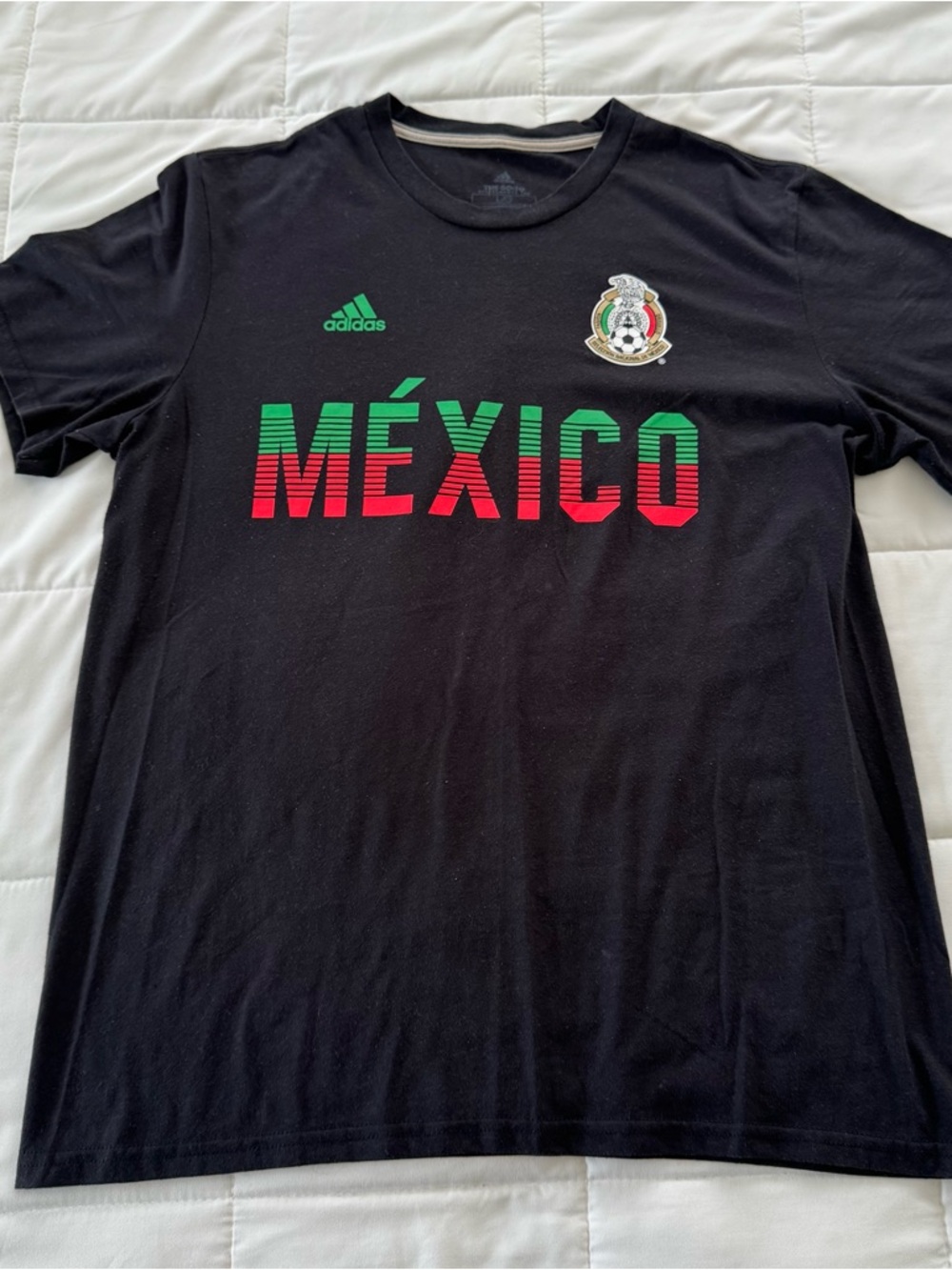 Adidas The Go-To Performance Tee Mexico Soccer Team Size L